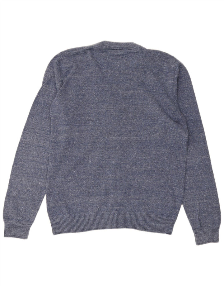 JACK & JONES Herre cardigan sweater Medium Blue Bomuld