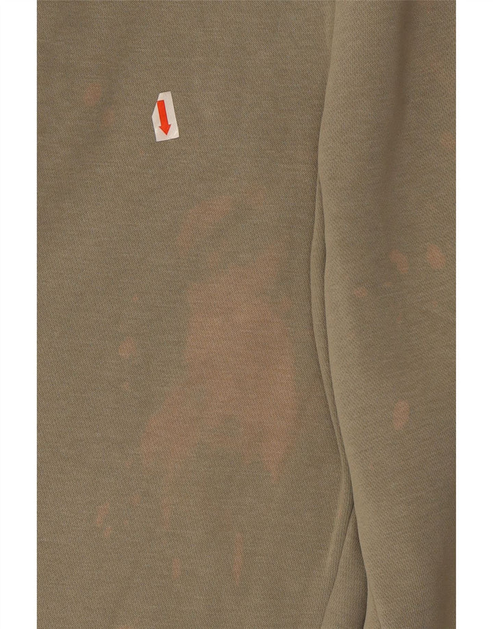 Nike træningsdragtbukser til kvinder UK 10 Small Khaki Bomuld
