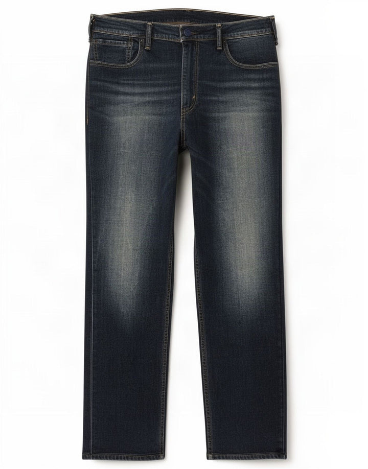 Levi's Herre 511 Slim Jeans W38 L29 Marineblå Bomuld