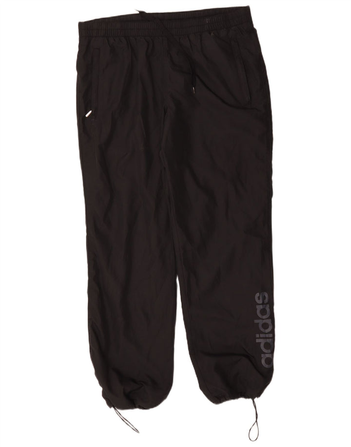 ADIDAS Herre grafisk træningsdragt Bukser Joggers Medium Sort Polyester