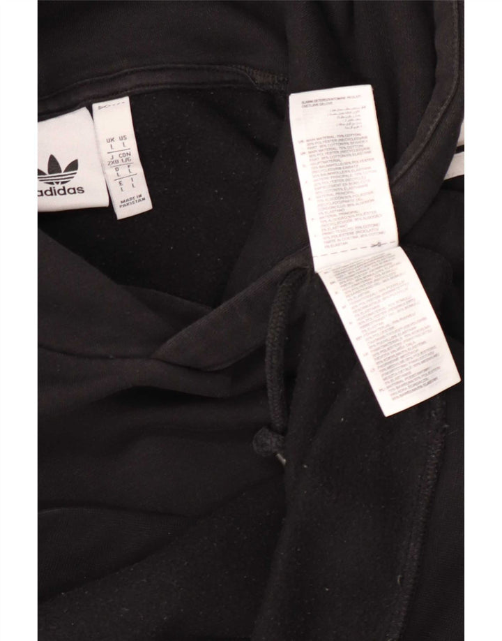 Adidas Herre Hættetrøje Jumper Stor Sort Bomuld