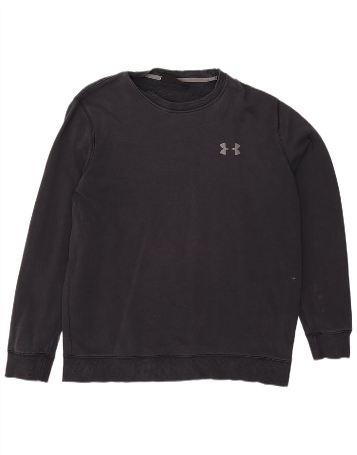 Under Armour Herre Sweatshirt Jumper XL Sort Bomuld