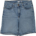 LEE Womens Regular Fit Mid Rise Denim Shorts W32 Medium  Blue Cotton Vintage Lee and Second-Hand Lee from Messina Hembry 