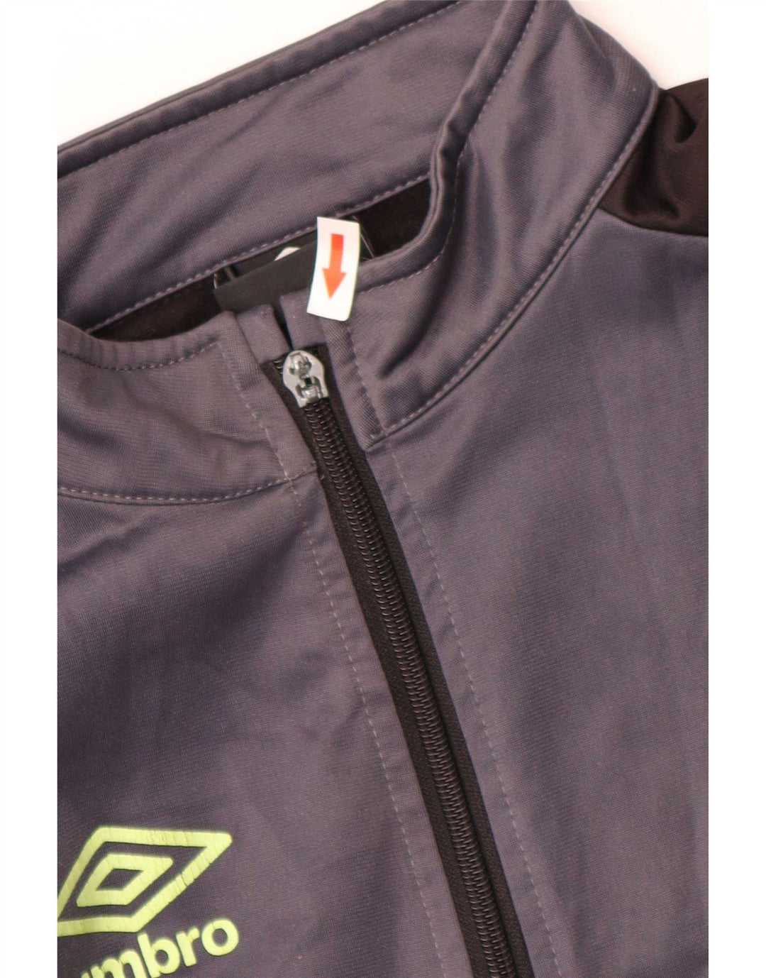 Umbro Boys Tracksuit Topjakke 11-12 År Grå Polyester
