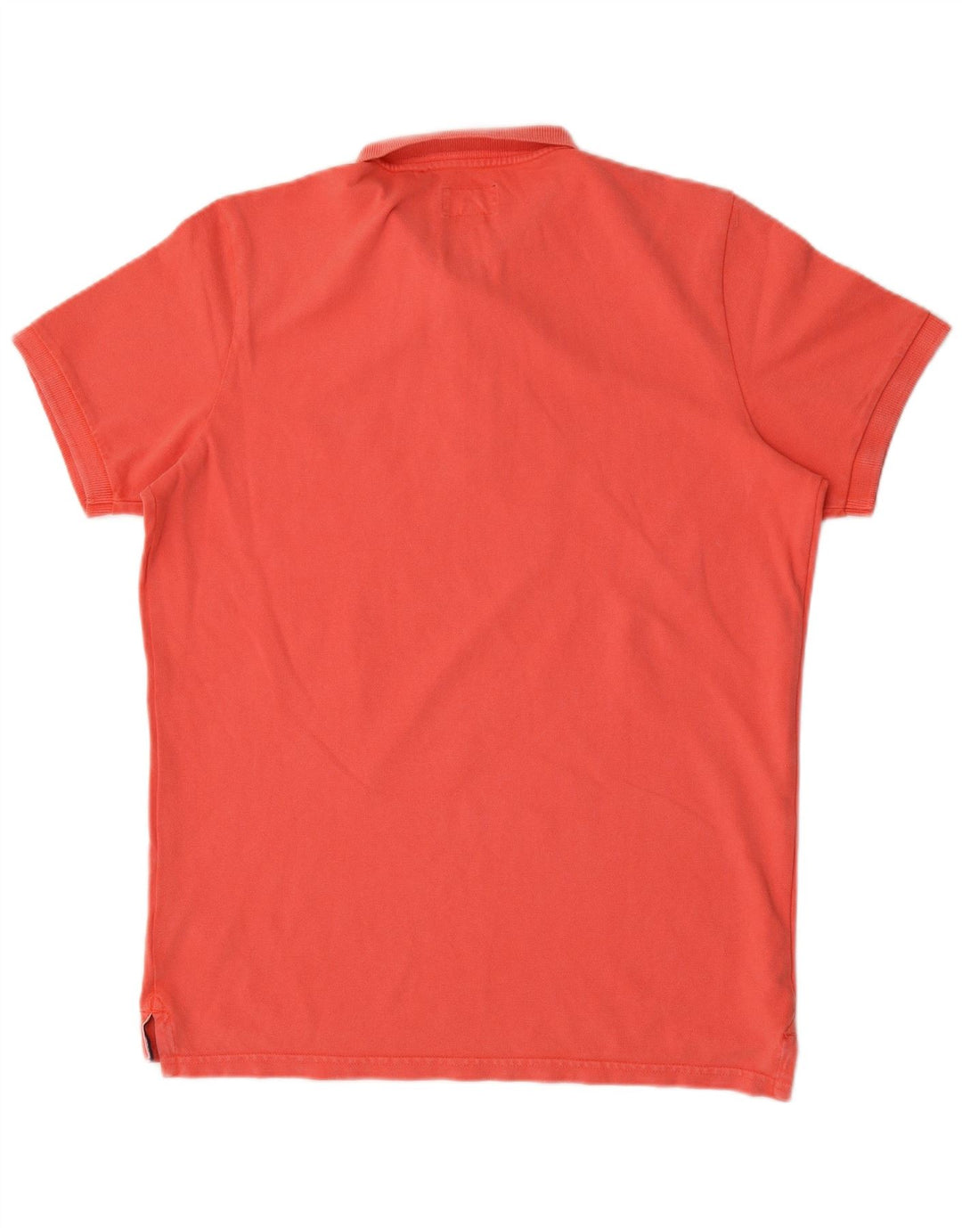 Superdry herre poloshirt XL orange bomuld