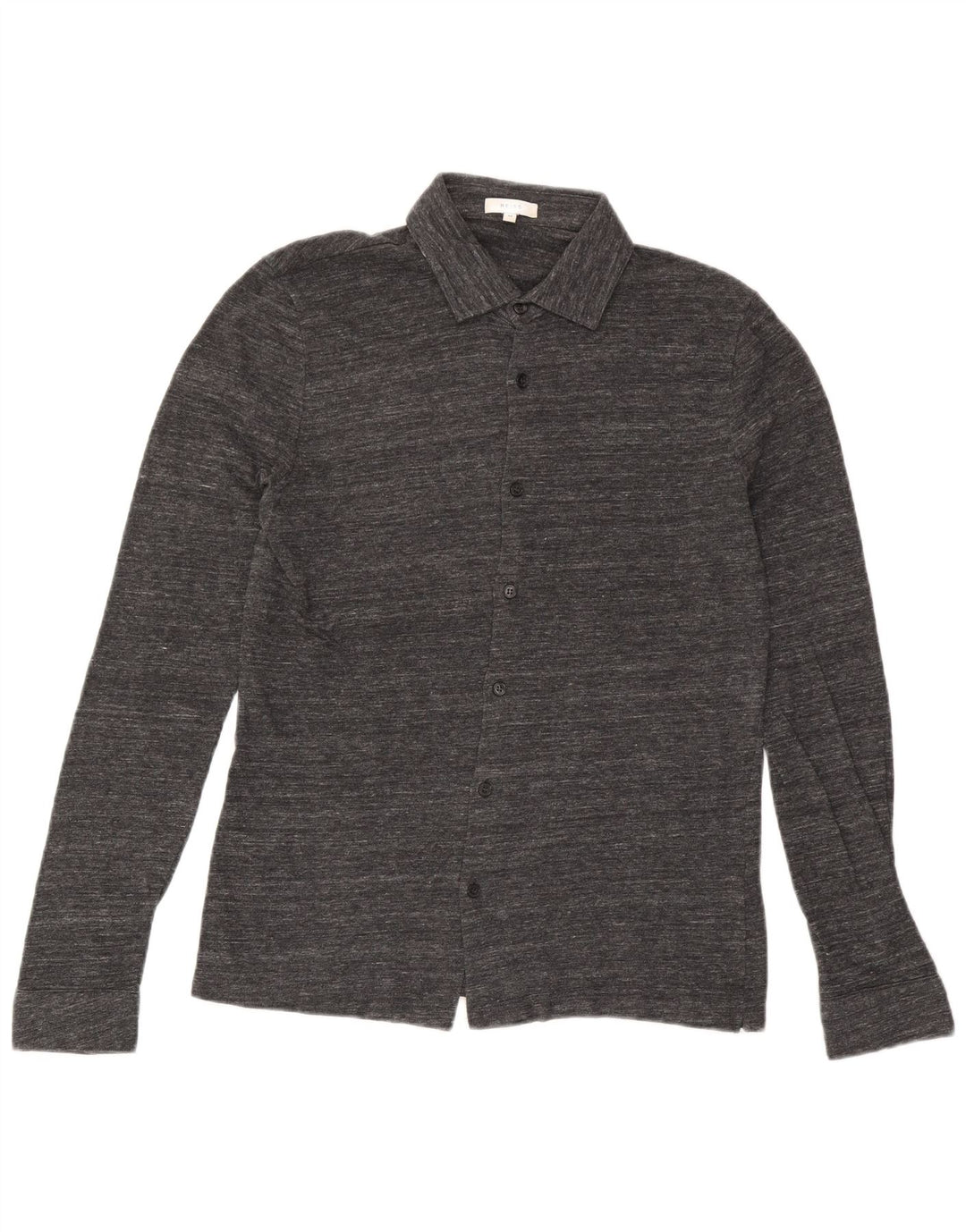 Reiss Herreskjorte Medium Grey Flecked Bomuld