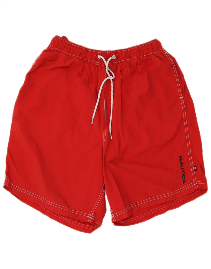 Nautica Badeshorts til mænd Medium Rød Nylon