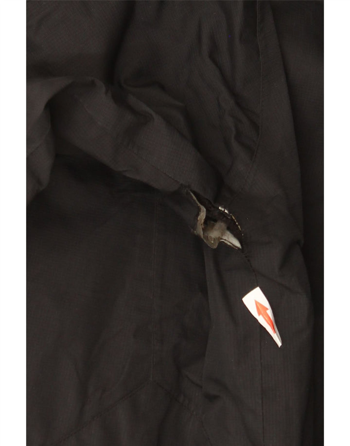 Mountain Warehouse Regnjakke med hætte til mænd UK 38 Medium Sort Nylon