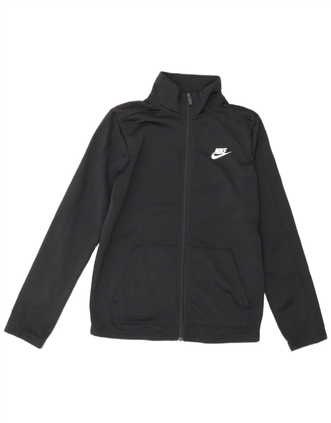 NIKE Træningsdragt topjakke til drenge 12-13 år Stor sort polyester