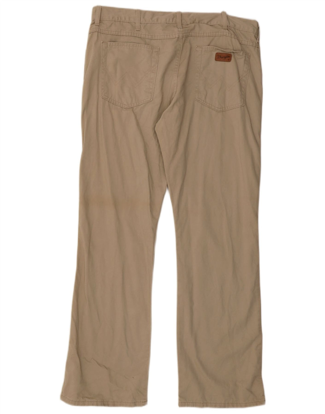 WRANGLER Herre Bootcut Casual Bukser W38 L32 Beige Bomuld