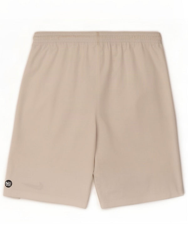 Nike Boys Dri Fit Sport Shorts 13-14 Years XL White Polyester