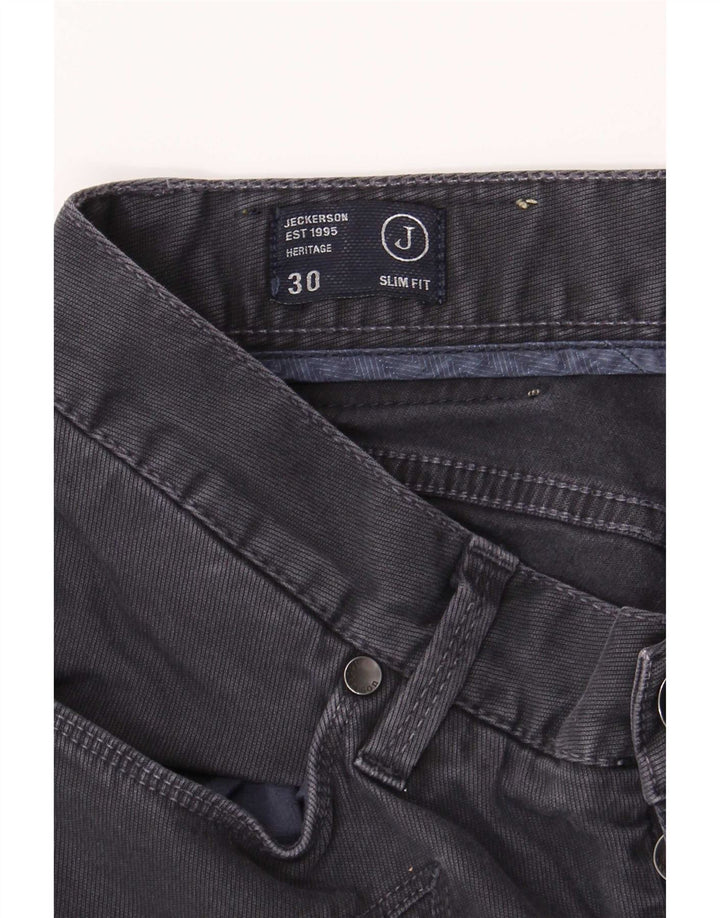 Jeckerson Herre Slim Jeans W30 L31 Grå Bomuld