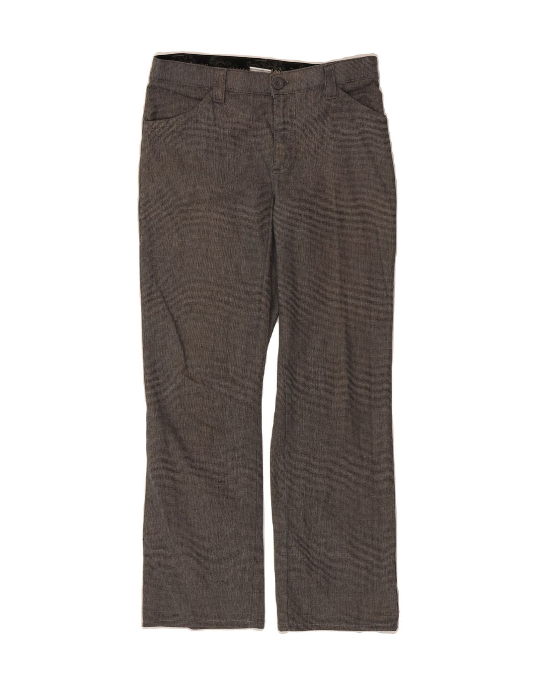 LEE Womens Straight Casual Trousers W32 L30 Grey Vintage Lee and Second-Hand Lee from Messina Hembry 
