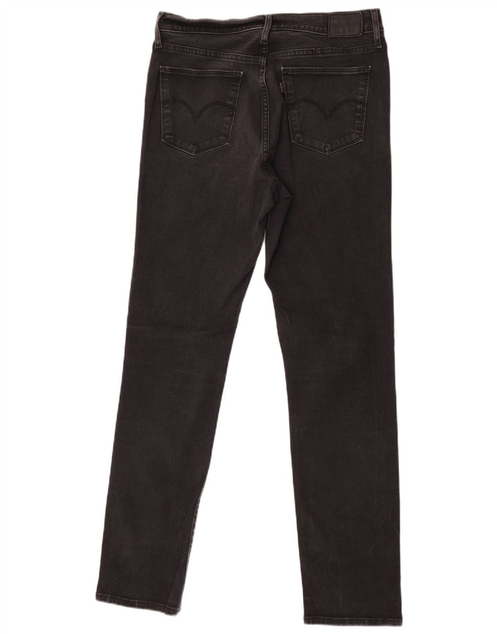 Levi's Womens 312 Shaping Slim Jeans W30 L32 Sort bomuld
