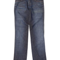 WRANGLER Dame Lia Straight Jeans W27 L36 Blå Bomuld
