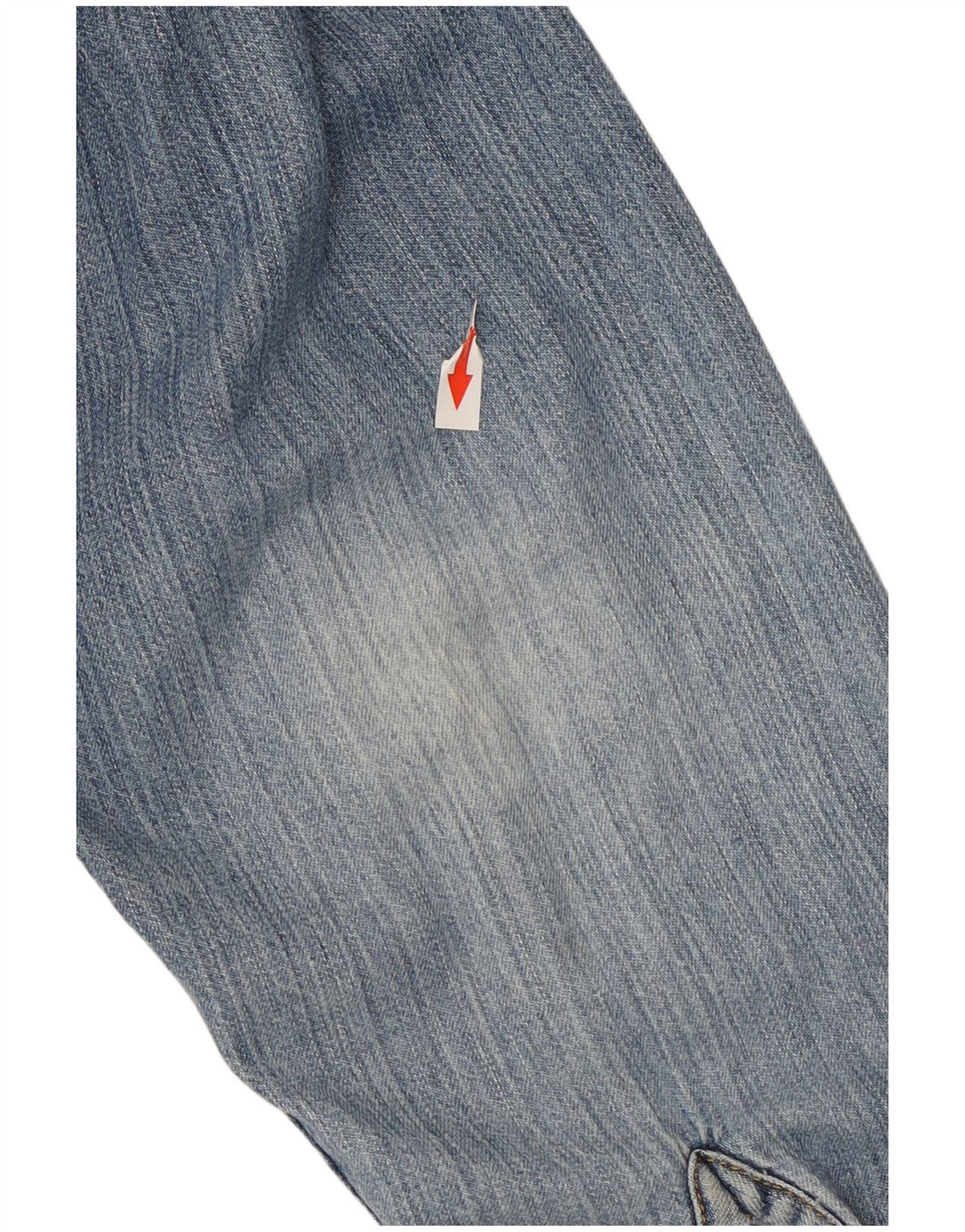 Lee Denimskjorte til mænd, medium blå nylon