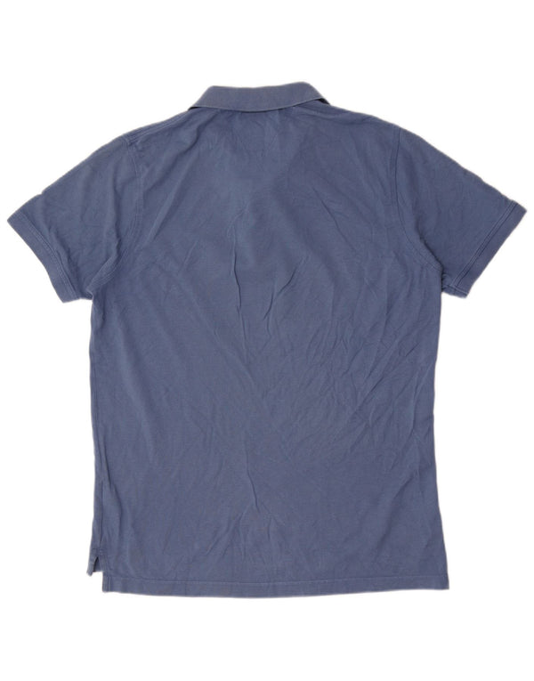 Tommy Hilfiger Herre Slim Fit Polo Shirt XL Blå Bomuld