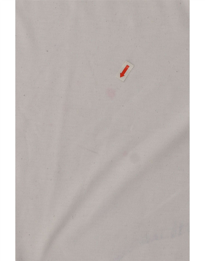 Jordan Boys Grafisk T-Shirt Top 12-13 År Stor Hvid Polyester