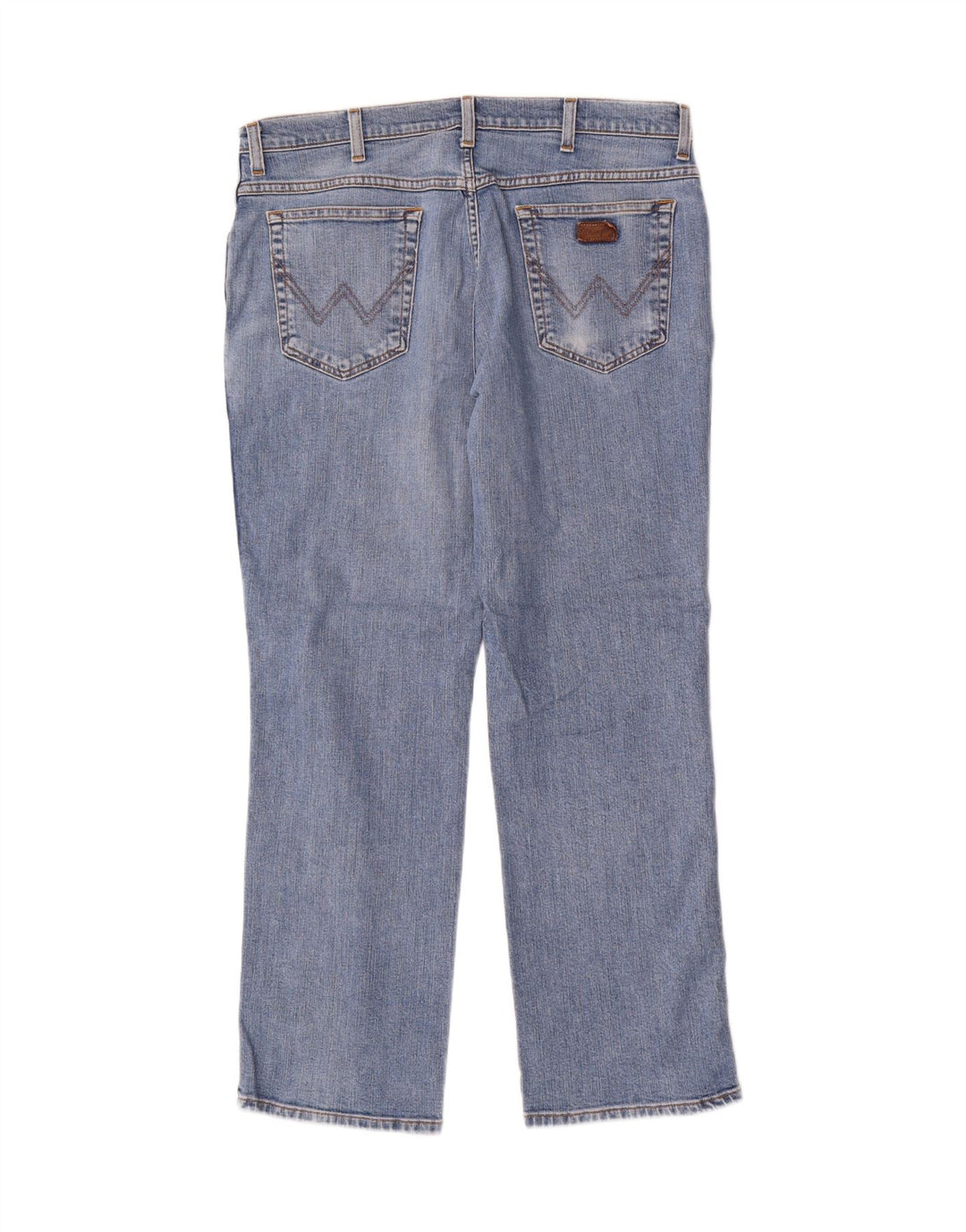 Wrangler Herre Texas Stretch Straight Jeans W36 L30 Blå Bomuld