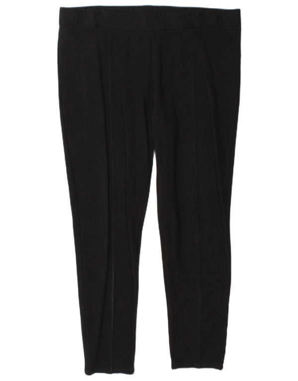 Marks & Spencer Dame Skinny Casual Bukser UK 18 XL W38 L27 Sort