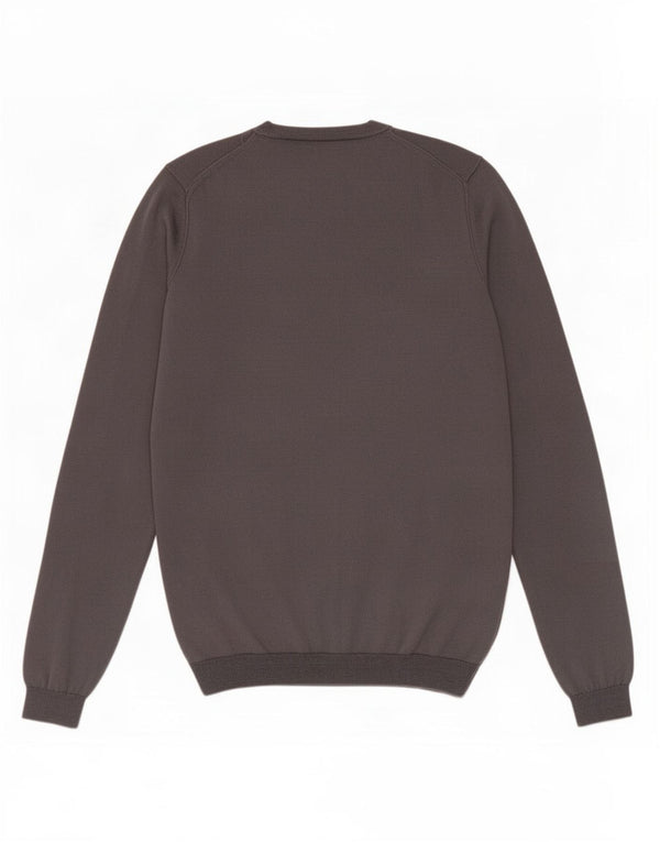 Calvin Klein Jeans Herre V-hals sweater Medium Grå Uld