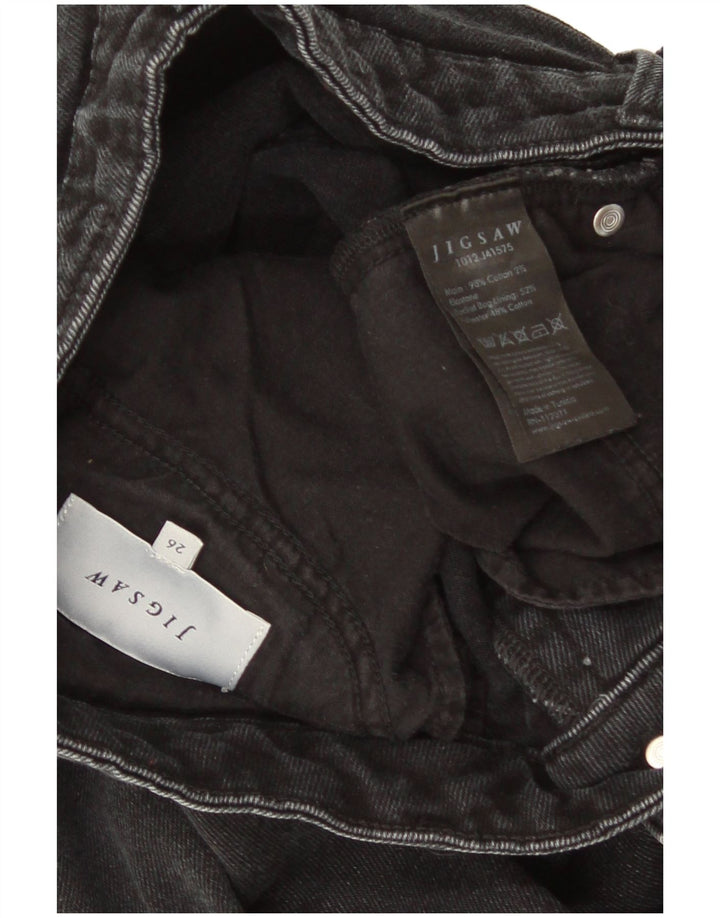 Jigsaw Dame Skinny Jeans W26 L27 Sort Bomuld