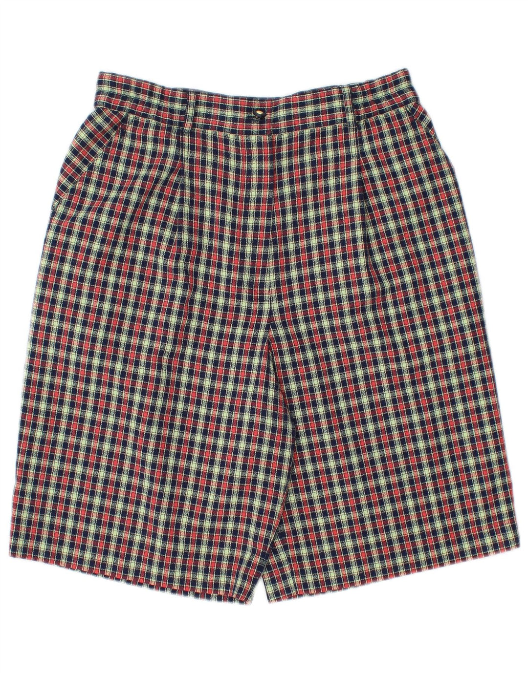 Alice Collins Chino Shorts til kvinder UK 12 Medium W30 Flerfarvet tern