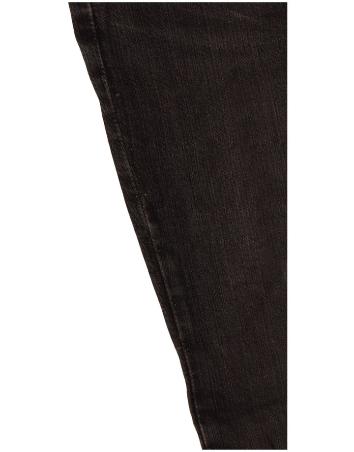 Levi's lige jeans til kvinder W28 L28 sort bomuld