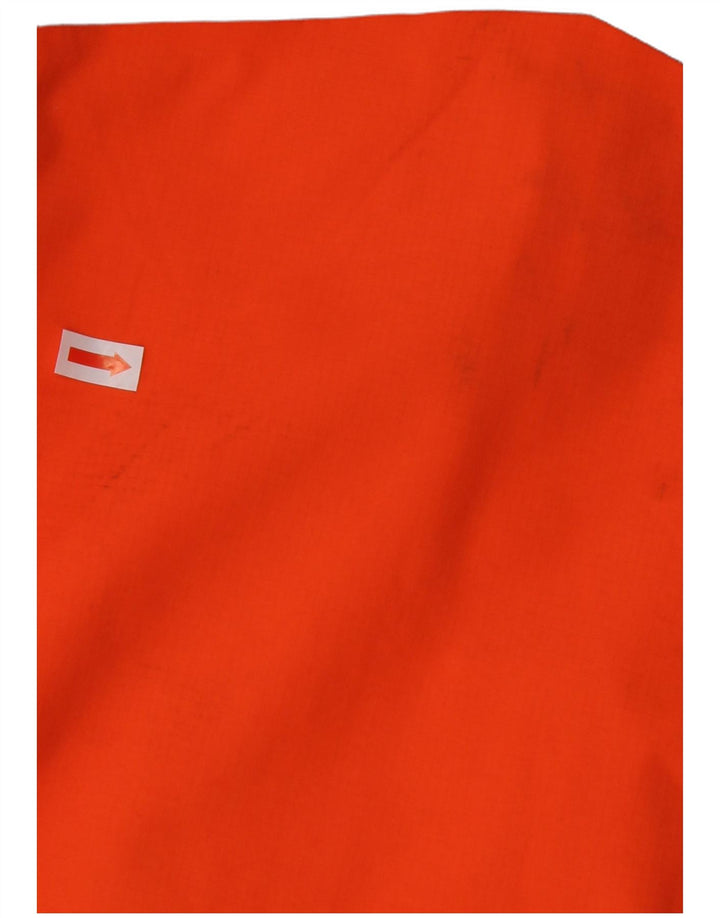 HELLY HANSEN Boys Graphic Windbreaker Jacket 9-10 Years Orange Colourblock