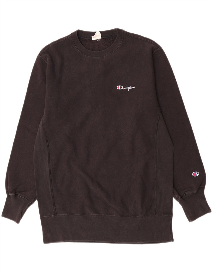 Champion Dame Sweatshirt Jumper UK 20 2XL Sort