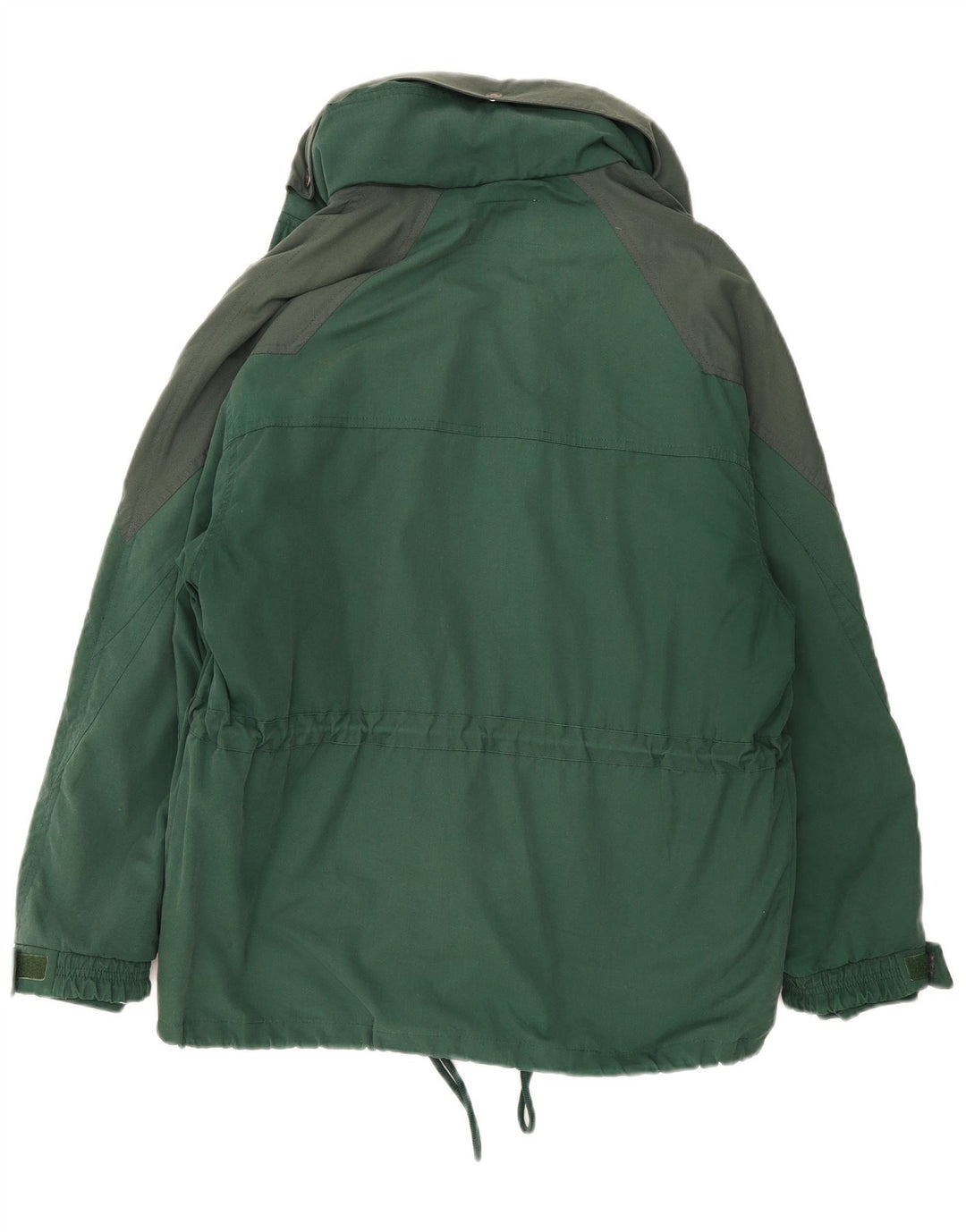 Diadora Herre Loose Fit Windbreaker Jacket UK 38 Medium Green Polyester