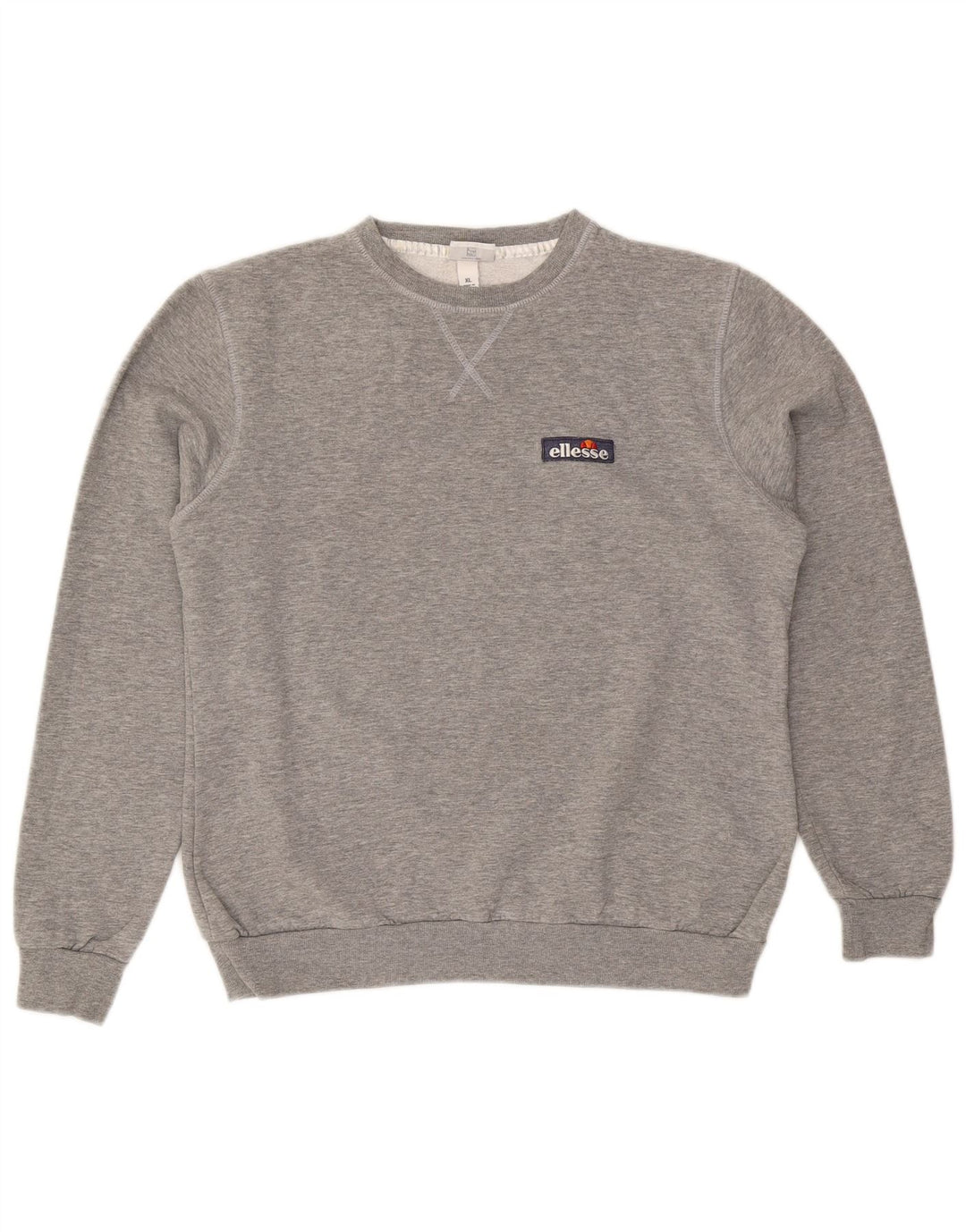 Ellesse Dame Sweatshirt Jumper UK 18 XL Grå Bomuld