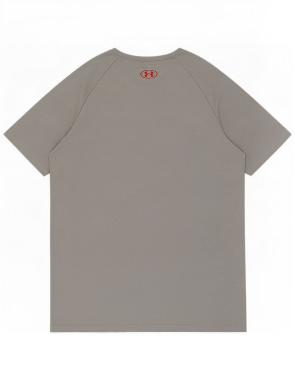 Under Armour Boys Grafisk T-Shirt Top 13-14 år XL Grå Polyester