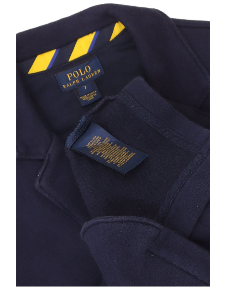 Polo Ralph Lauren drenge 2-knaps blazerjakke 6-7 år marineblå bomuld