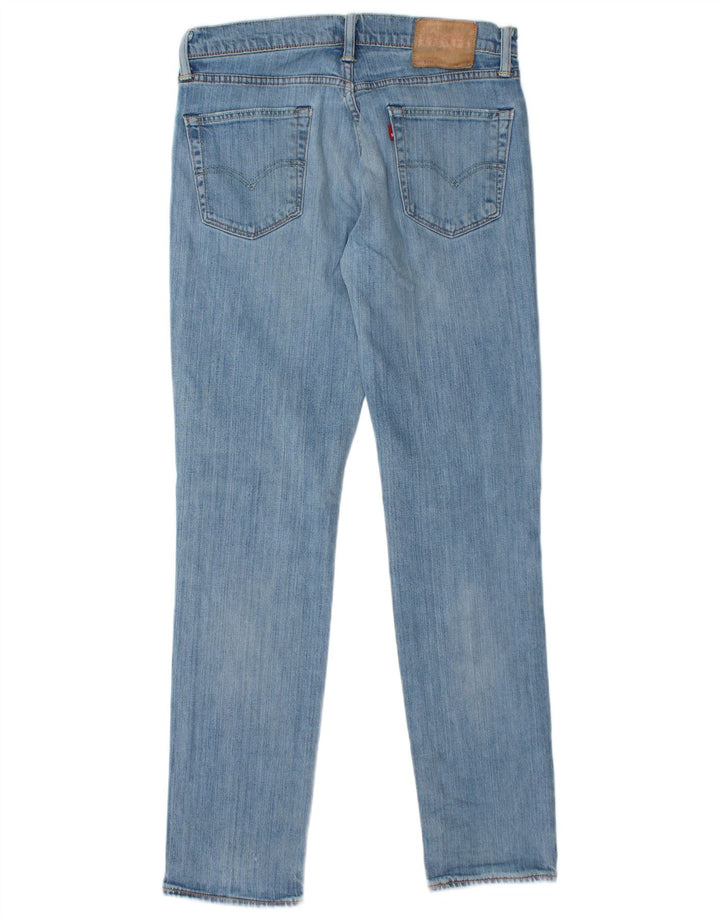 Levi's Herre 511 Slim Jeans W34 L34 Blå