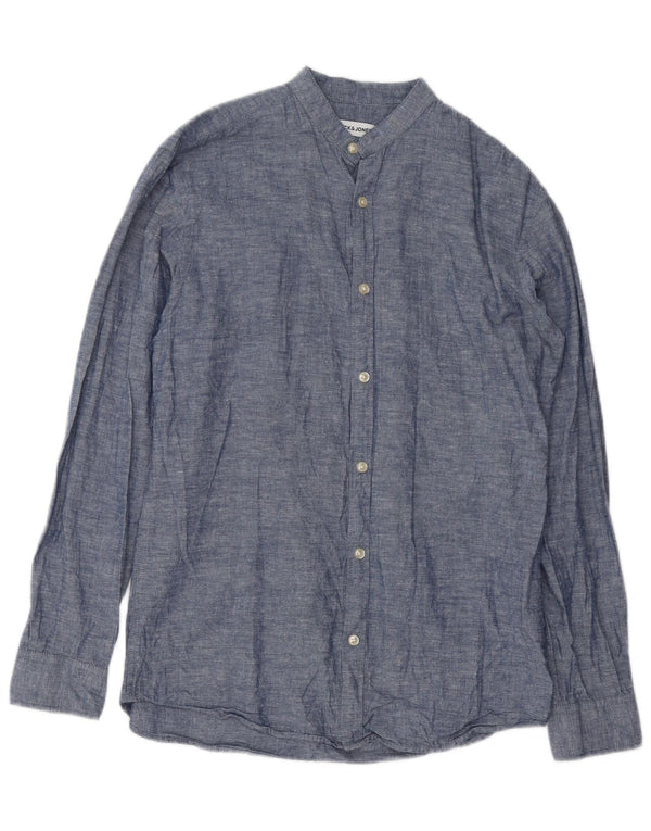 Jack & Jones herreskjorte lille blå bomuld