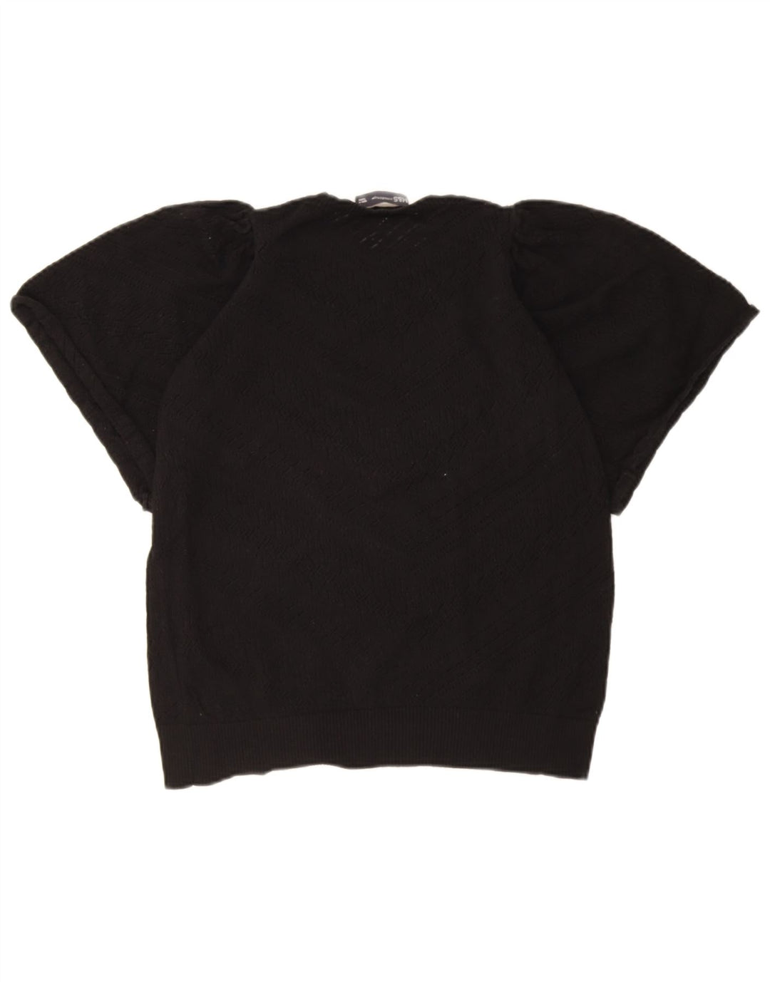Marks & Spencer Dame sweater med rund hals DK 10 Small Black Geometric