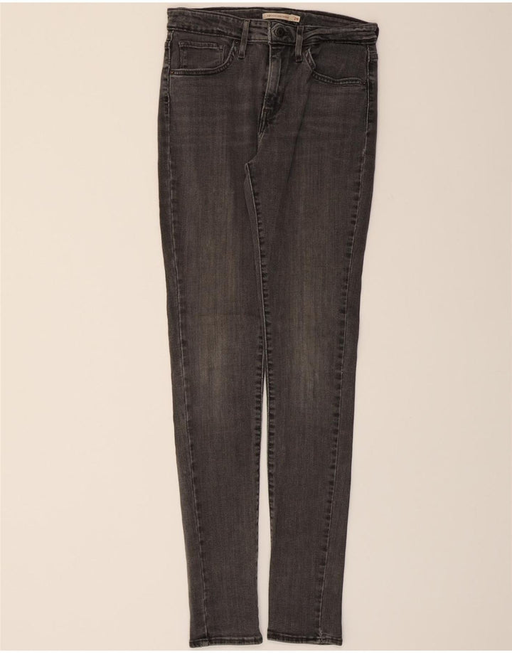 LEVI'S Womens 721 High Rise Skinny Jeans W28 L32  Grey Vintage Levi's and Second-Hand Levi's from Messina Hembry 
