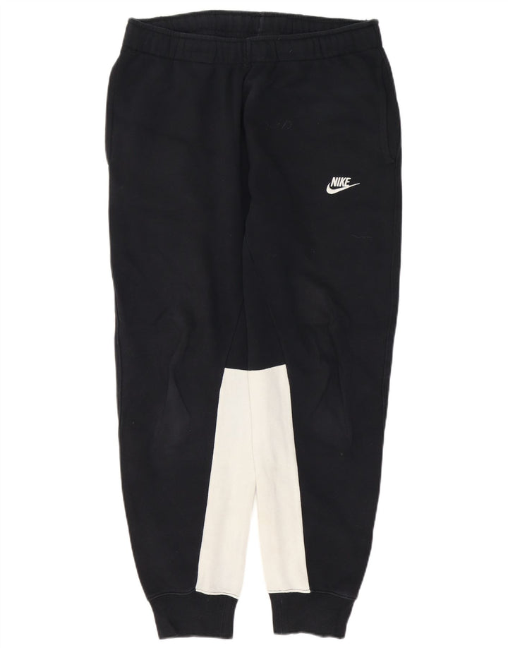 Nike Træningsdragt til mænd Joggers Medium Sort Colourblock Bomuld