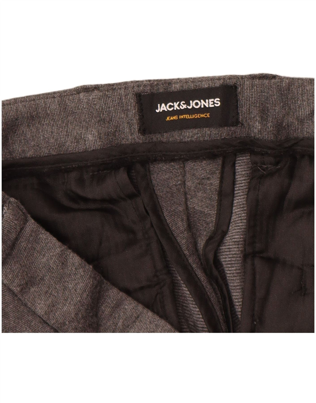 JACK & JONES Herre Marco Slim Chino Bukser W36 L32 Grå Viscose