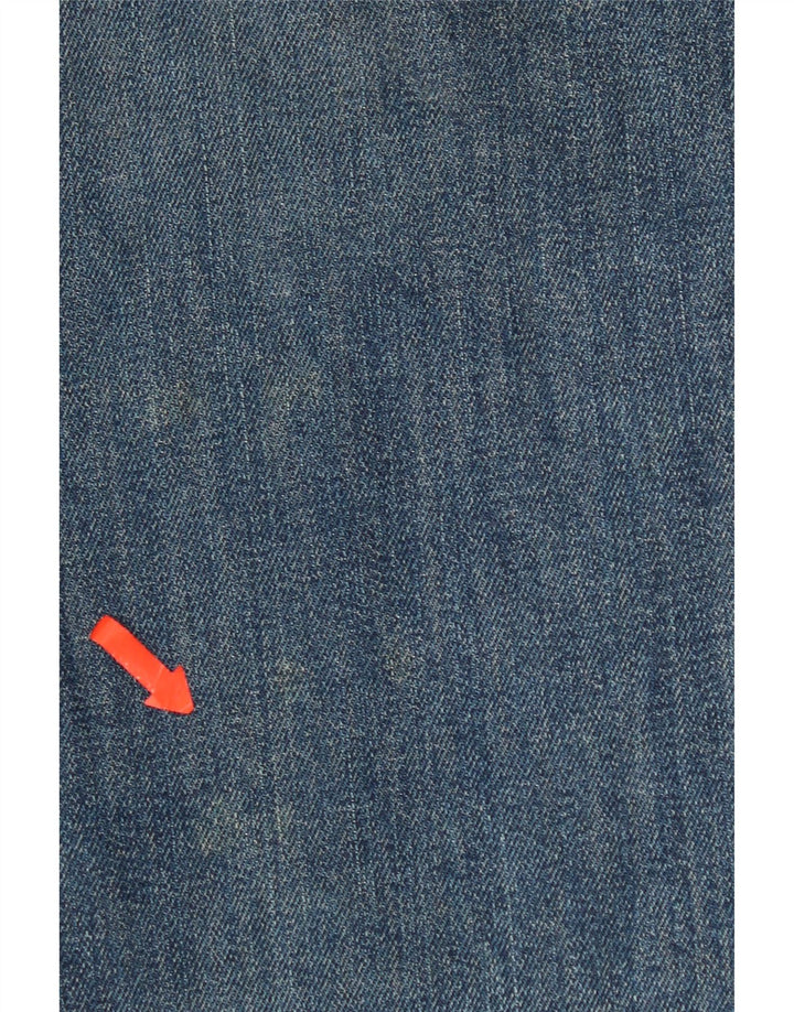 Prada Dame Skinny Jeans W26 L32 Marineblå Bomuld