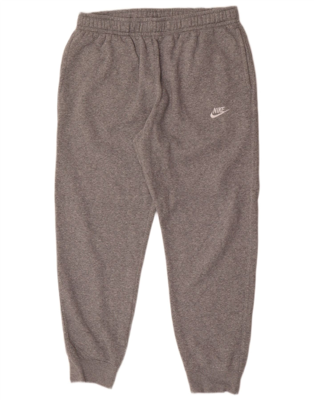 Nike træningsdragt bukser til mænd, joggers, store grå flækkede bomuld