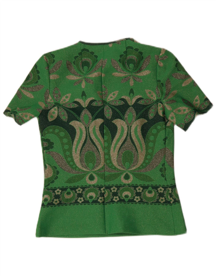 Desiree Damebluse Top IT 42 Medium Green Floral