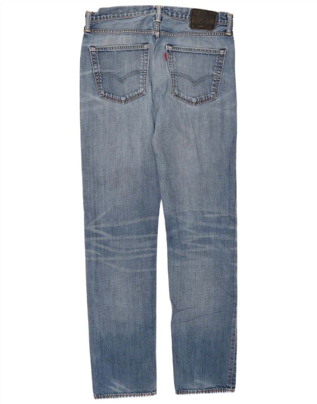 Levi's Dame 508 Straight Jeans W32 L34 Blå Bomuld