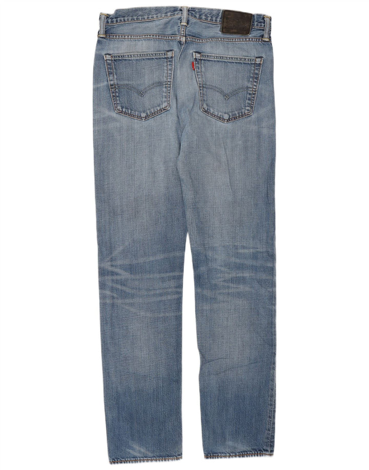 Levi's Dame 508 Straight Jeans W32 L34 Blå Bomuld