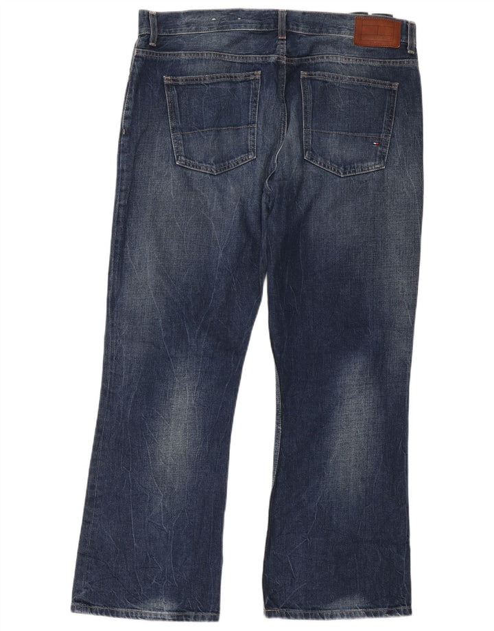 Tommy Hilfiger Herre Bootcut Jeans W36 L30 Blå Bomuld