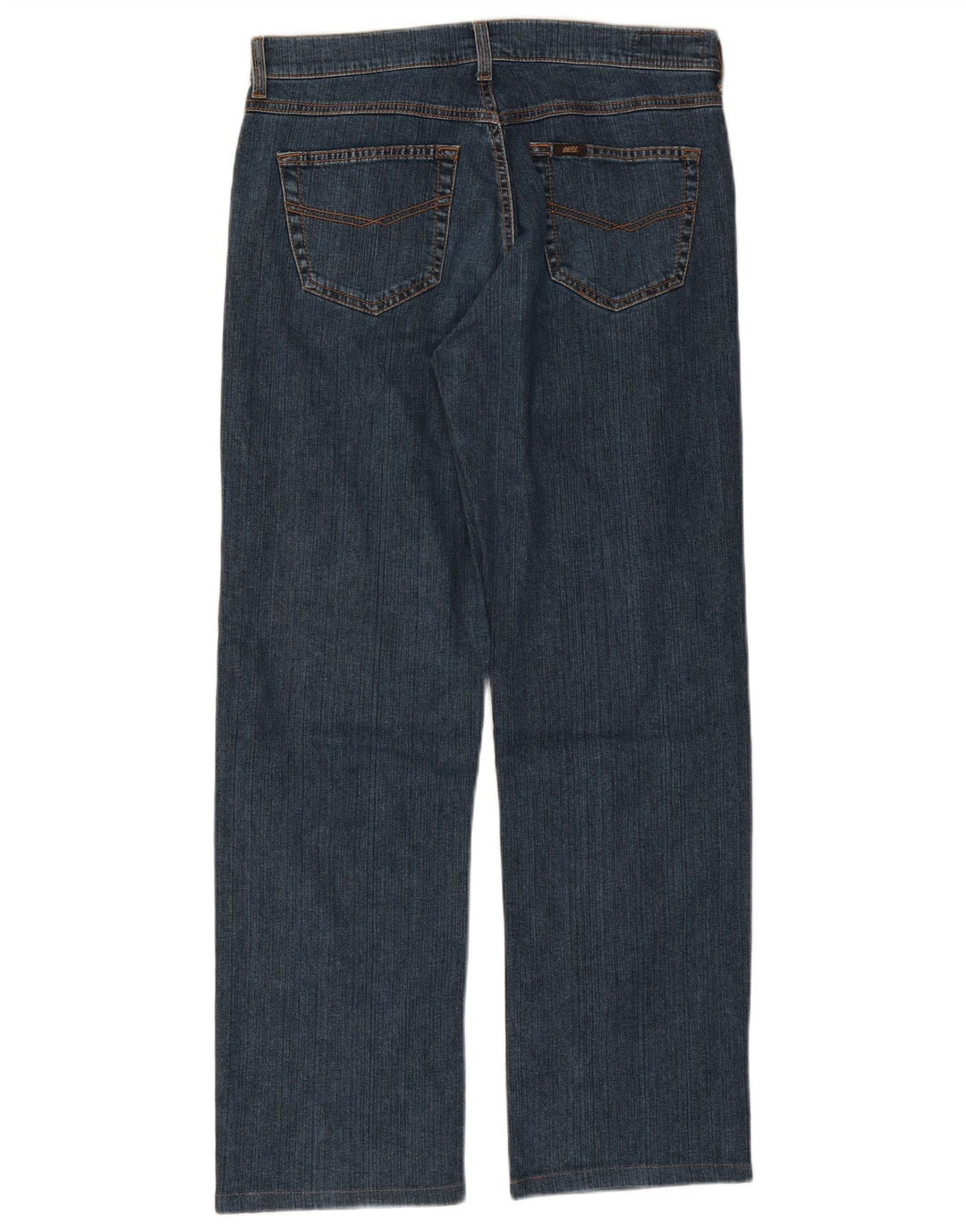 RIFLE Straight jeans til mænd W33 L29 blå bomuld