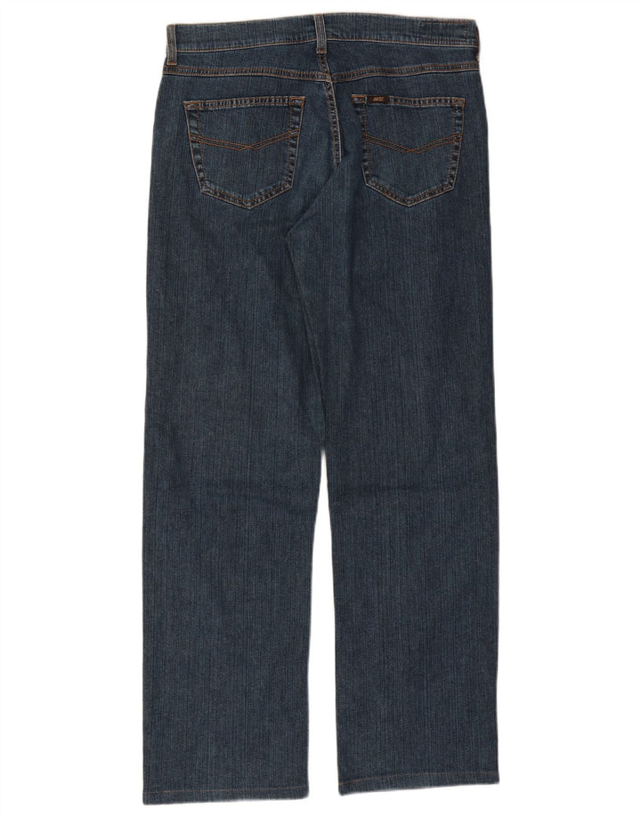 RIFLE Straight jeans til mænd W33 L29 blå bomuld