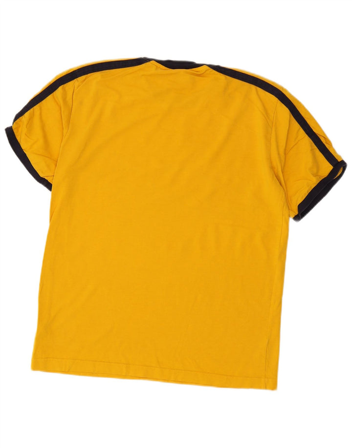 Puma Herre T-Shirt Top Medium Gul