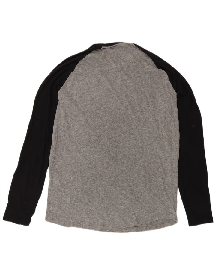 Jack & Jones Herre Top Langærmet Medium Grey Bomuld